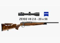 J.P. Sauer & Sohn Sauer 505 Ergo Lux Repetitiegeweer HQ3 Uitrustingspakket Elegance + VSR | 8.5x55 Blaser | ZEISS V8 2.8-20x56