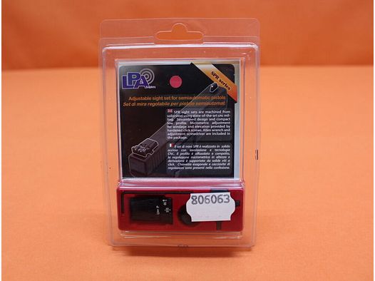 LPA. SIG Sauer: Micrometer sight LPA 3-Dot incl. front sight (SPR28SS30) High-mounted micrometer sighting for Classic Line and SP2002