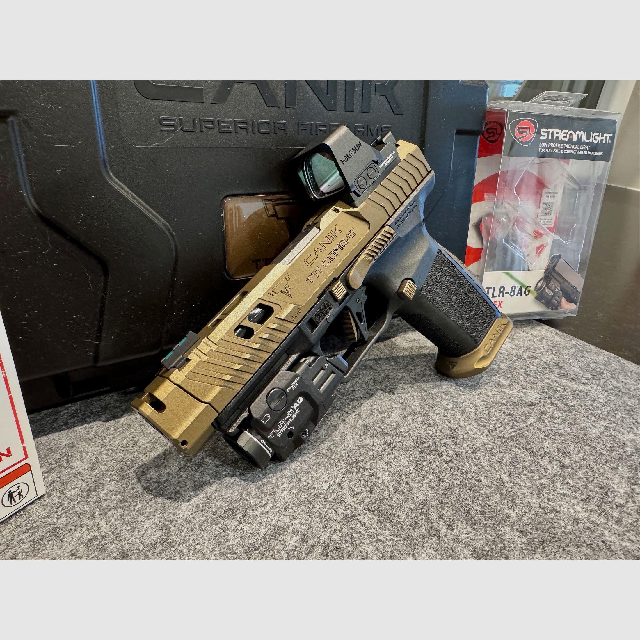 Canik TP9  TTI Combat Taran Tactical 9x19mm