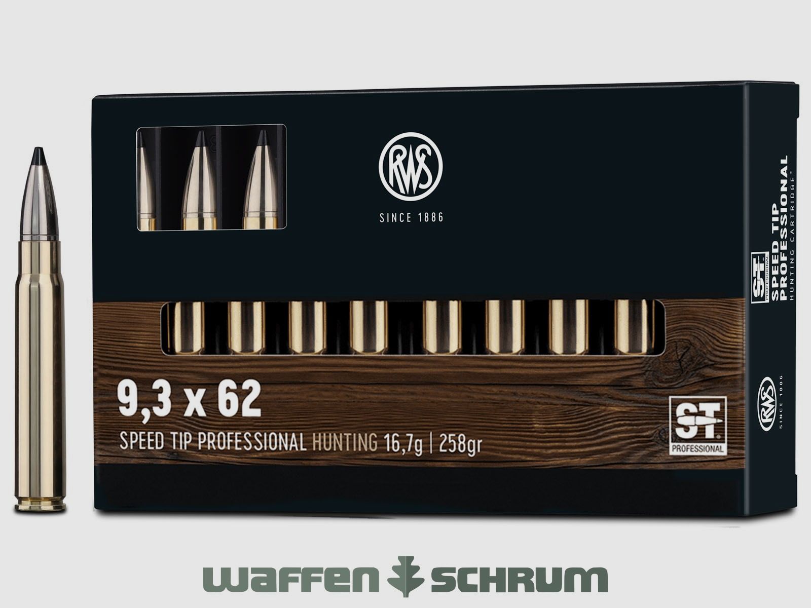 RWS Speed Tip Pro 16,7g - 258gr 9,3x62