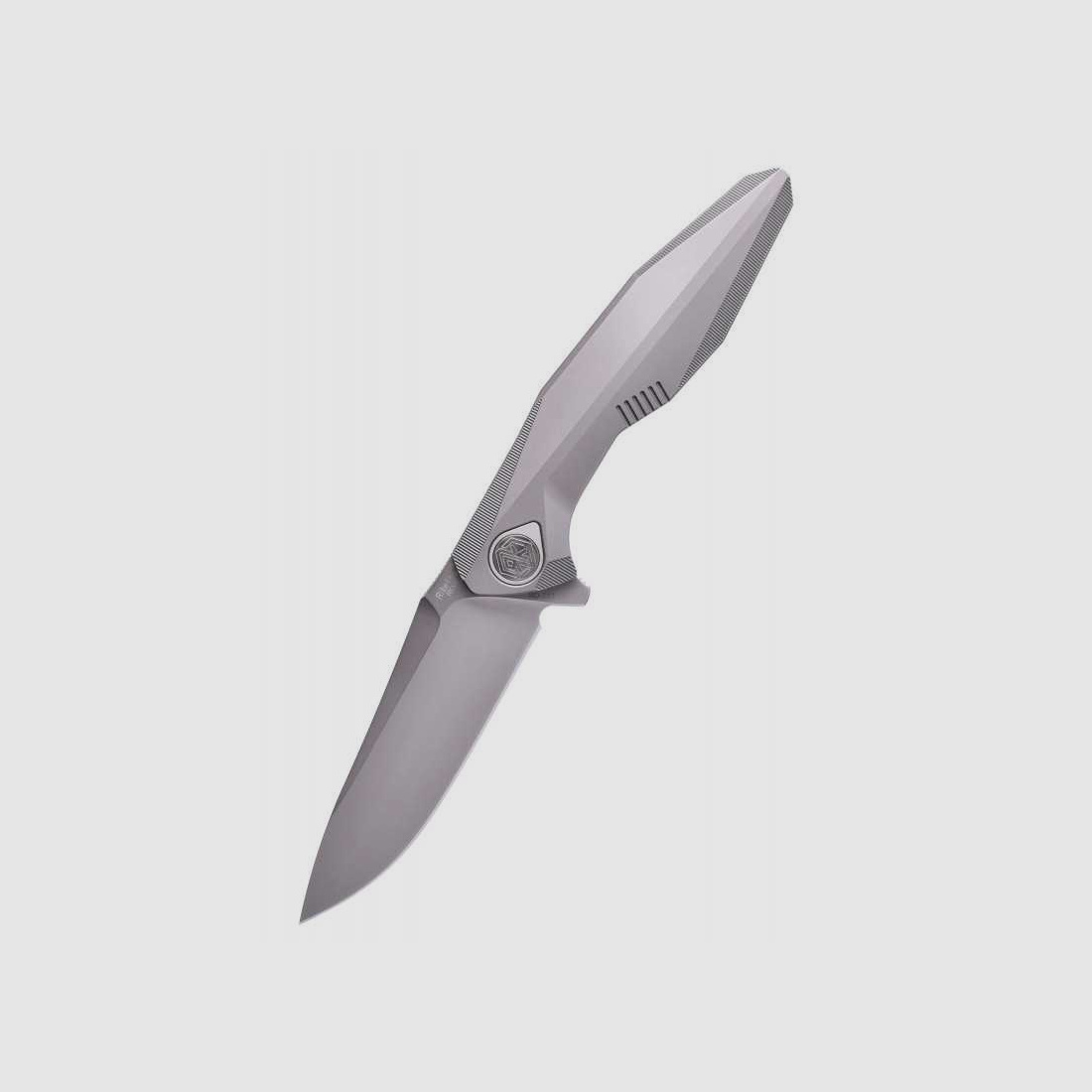 Rikeknife 1508S Taschenmesser, silber, Böhler M390