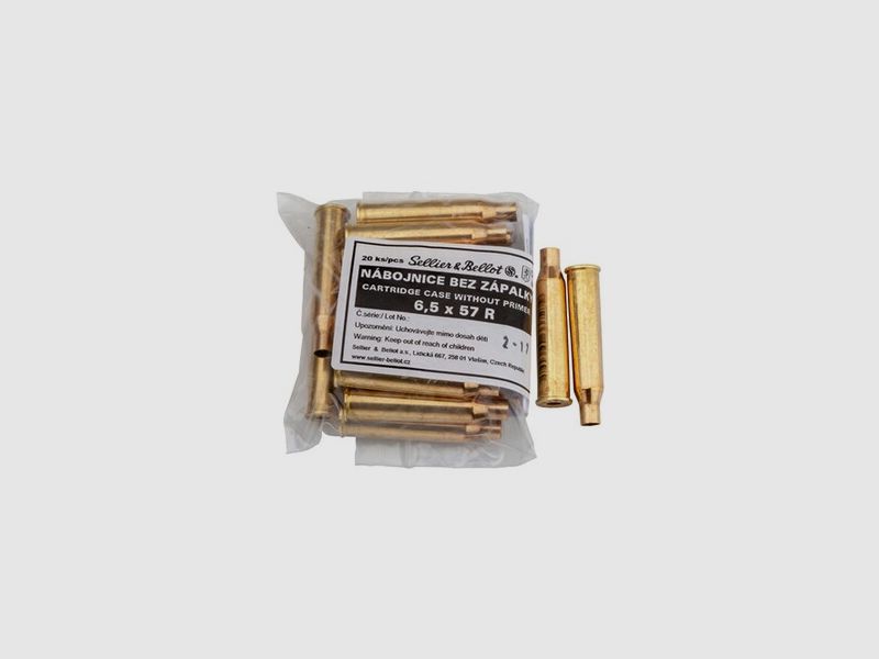 Sellier & Bellot Hülsen 6,5x57 R