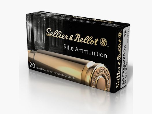 Büchsenpatronen Sellier & Bellot 6,5 Creedmoor SP