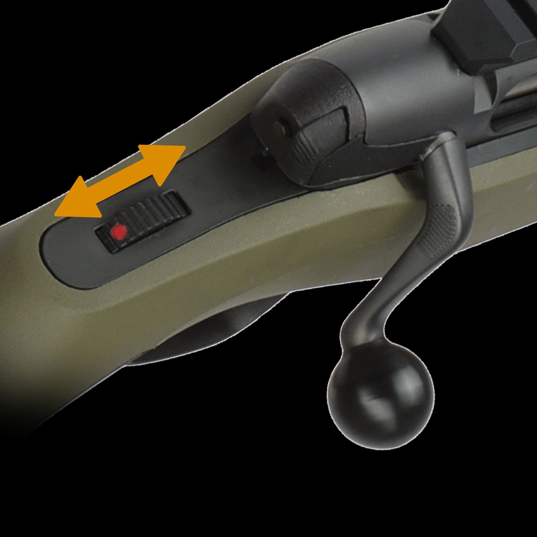 Steyr RMS Wild Geradezugrepetierer .308 Win LL 470 mm grün, Bild 12 von 15