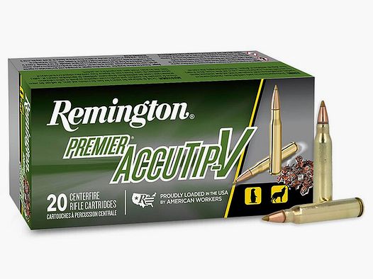 Remington Premier .223 Rem. 50GR Accutip-V 20 Patronen