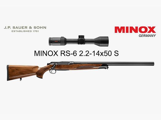 J.P. Sauer & Sohn Sauer 505 Silence Ergo Lux Repetierbüchse Elegance | .308 Win. | MINOX RS-6 2.2 - 14 x 50 S