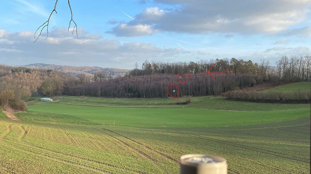Windprüfen mit Seifenblasen
