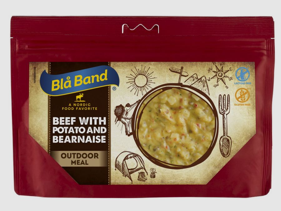 Blå Band Rindfleisch mit Kartoffeln und Béarnaise