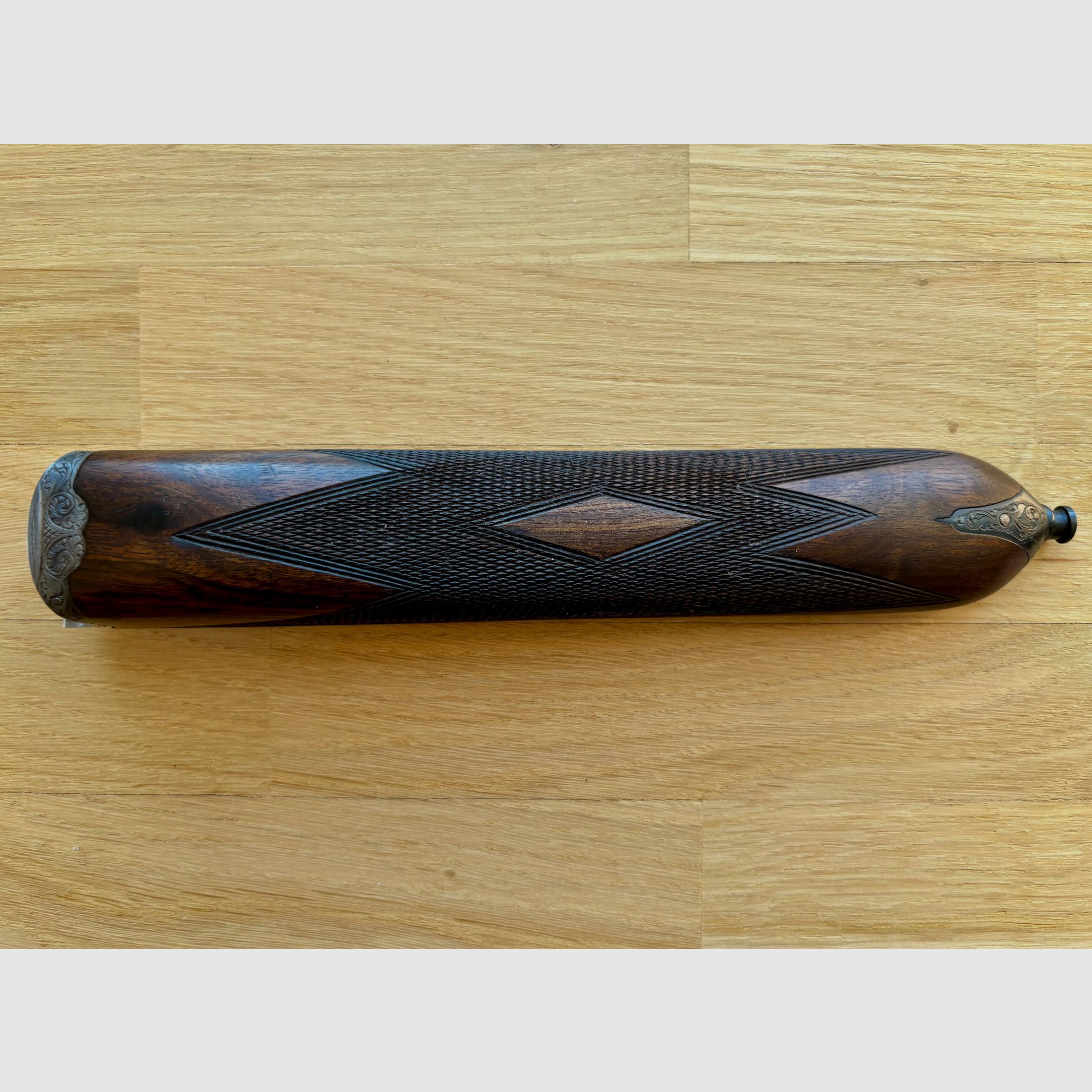 Grulla Seitenschloss Querflinte - Modell 215 - Cal. 12/70 - ejecución de alta calidad - año de fabricación 1977