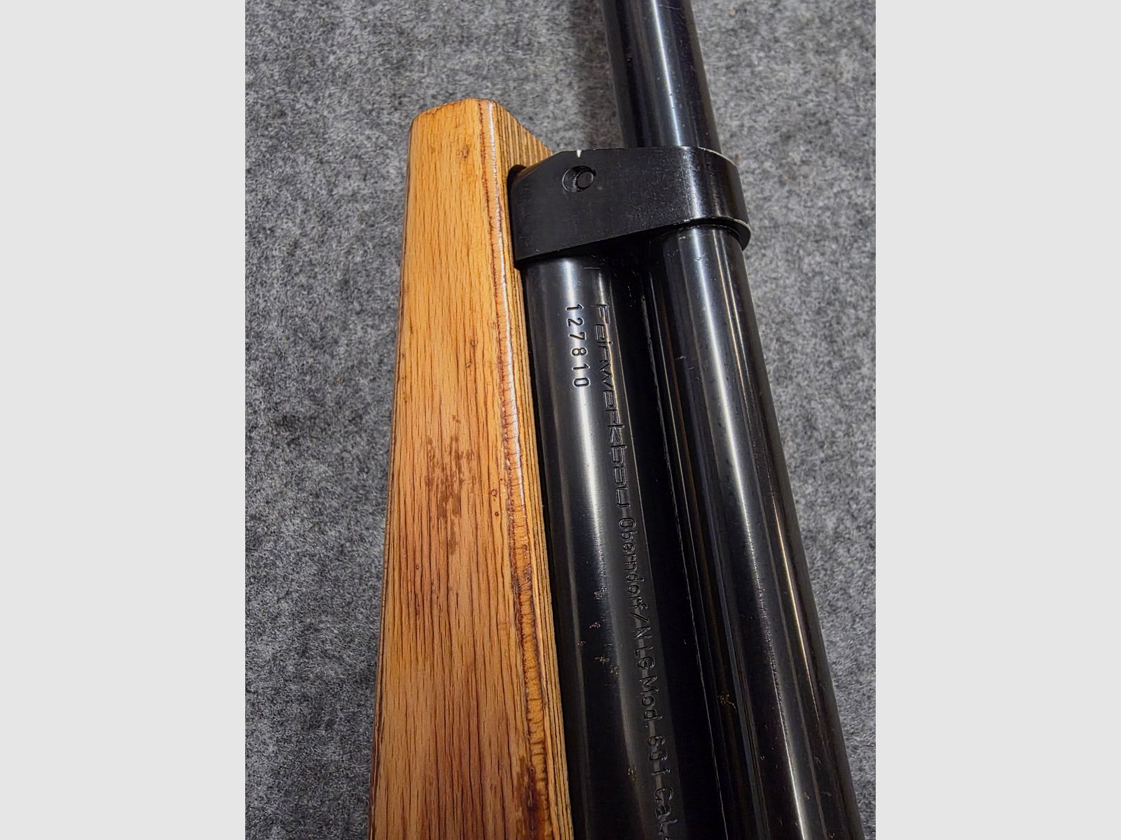 Fine Work Factory FWB Mod. 601 Operating Manual Air Rifle Pre-compressed Compressed Air Match Rifle