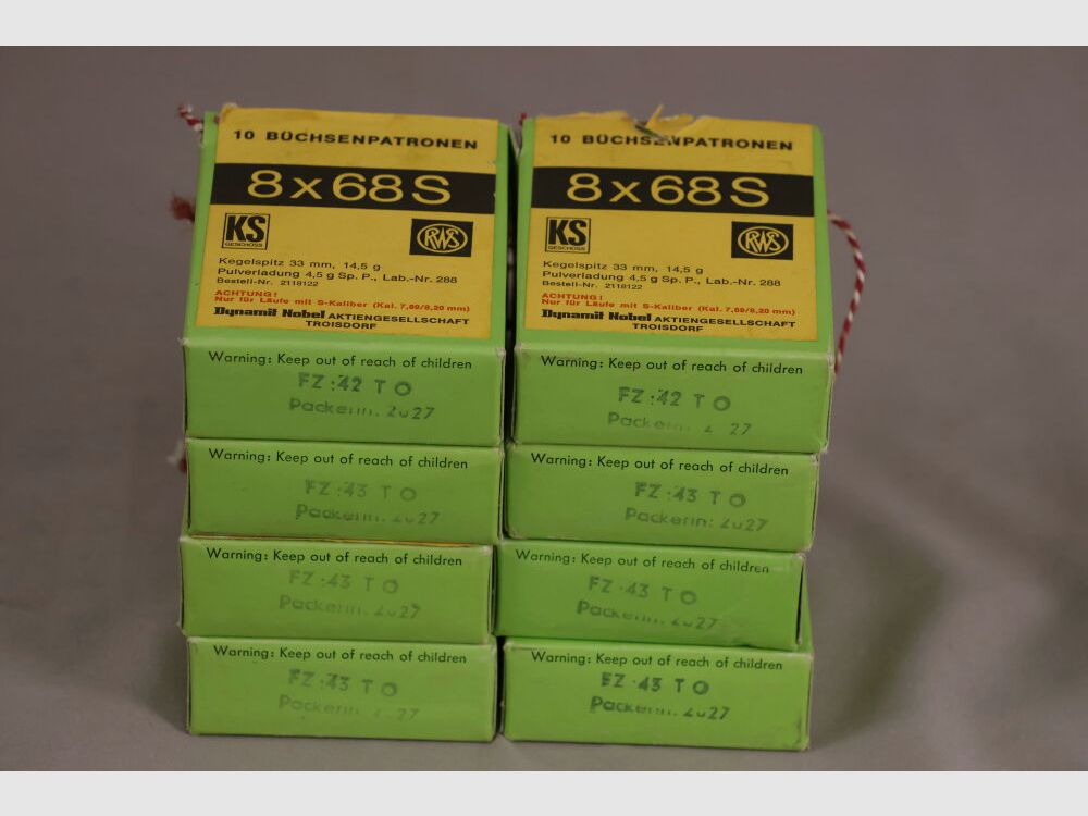 RWS 80x Schuss / KS 14,5 gr.