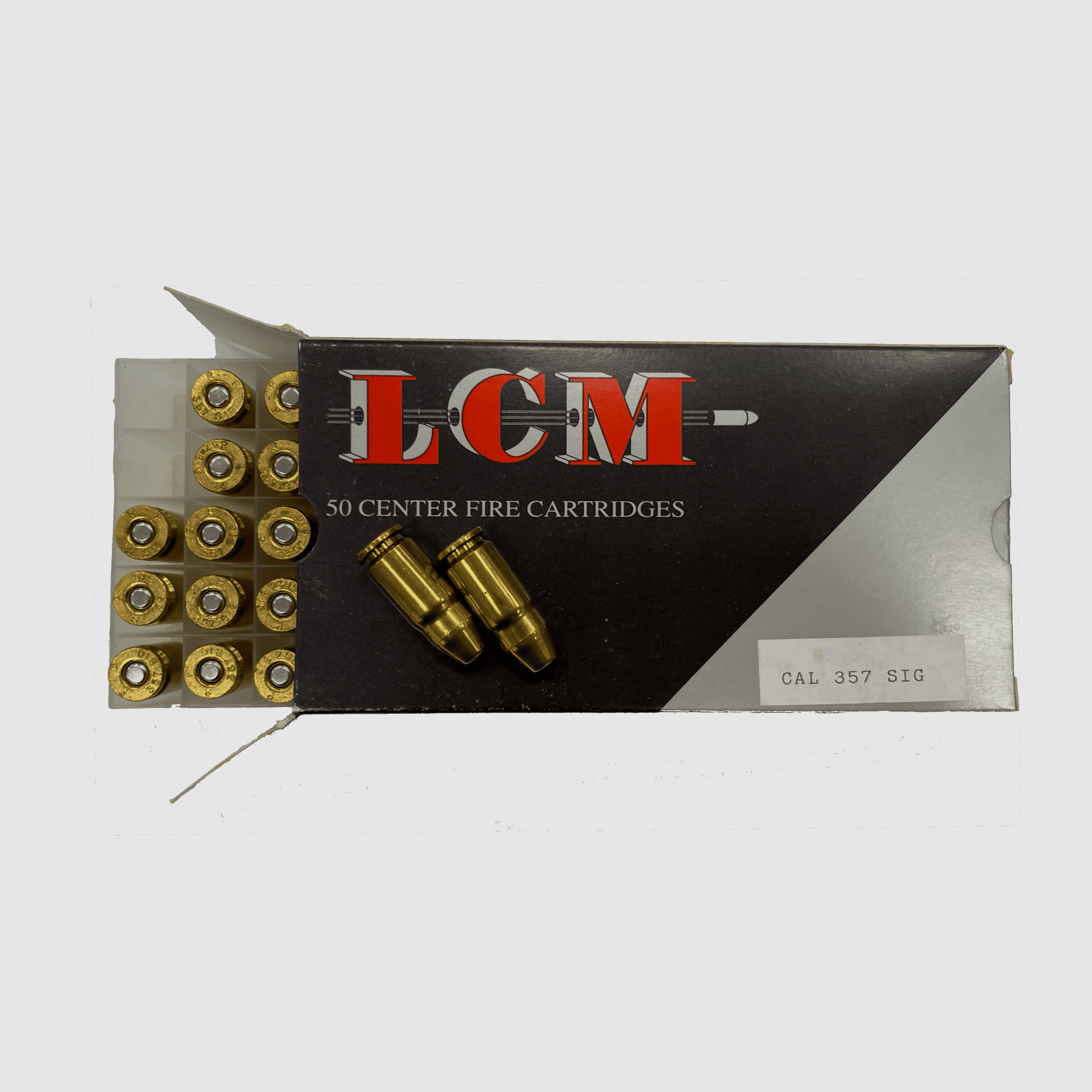 LCM .357 SIG FMJ-TC 124 gn, Bild 1 von 2
