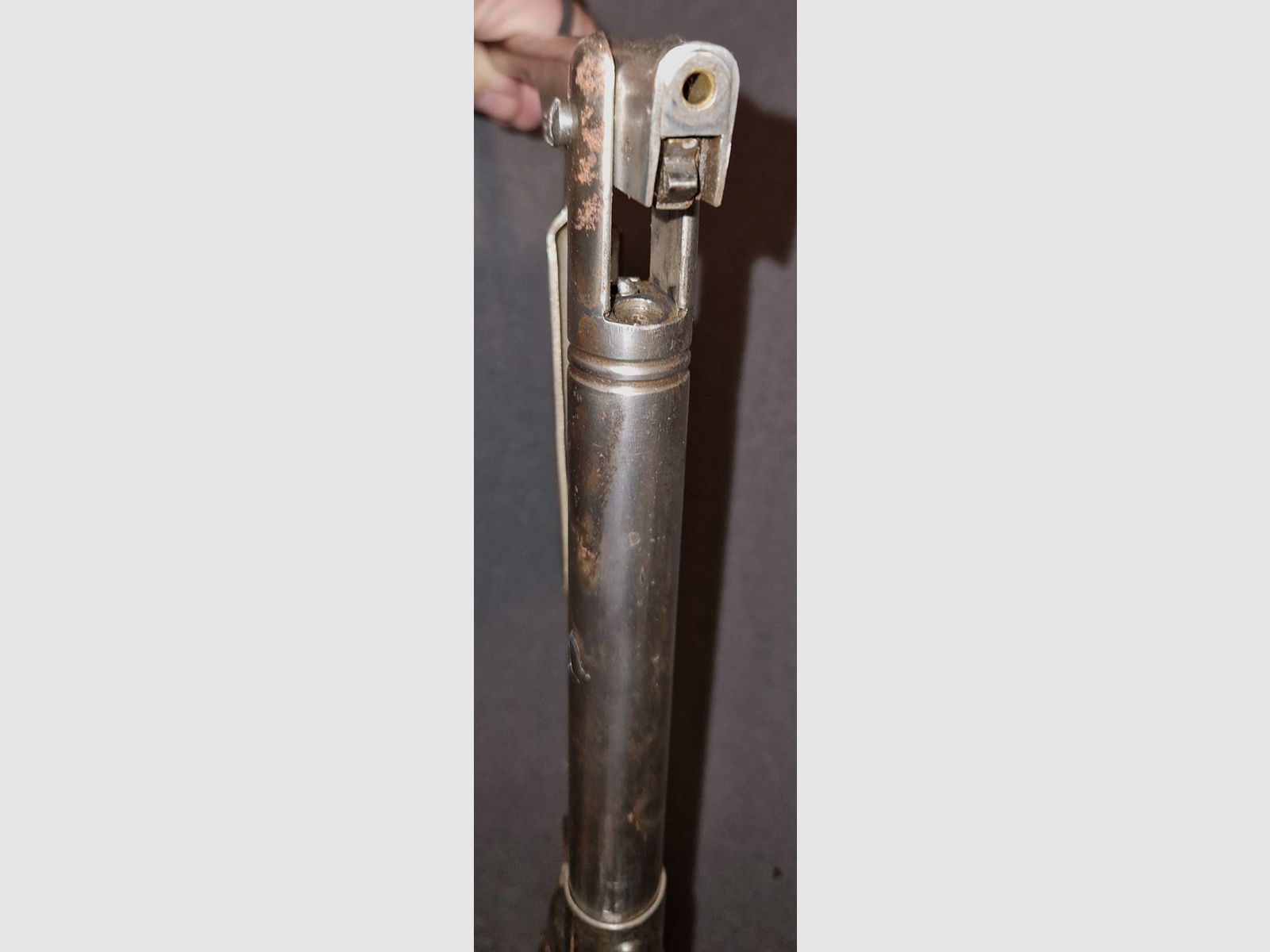 DIANA MOD 20 / 4.5mm / DDR VEB AIR RIFLE VERY GOOD POWER / LITTLE SURFACE RUST / VERY RARE / DEFECTIVE ( NO.33 ) ------>! READ DESCRIPTION ! <------