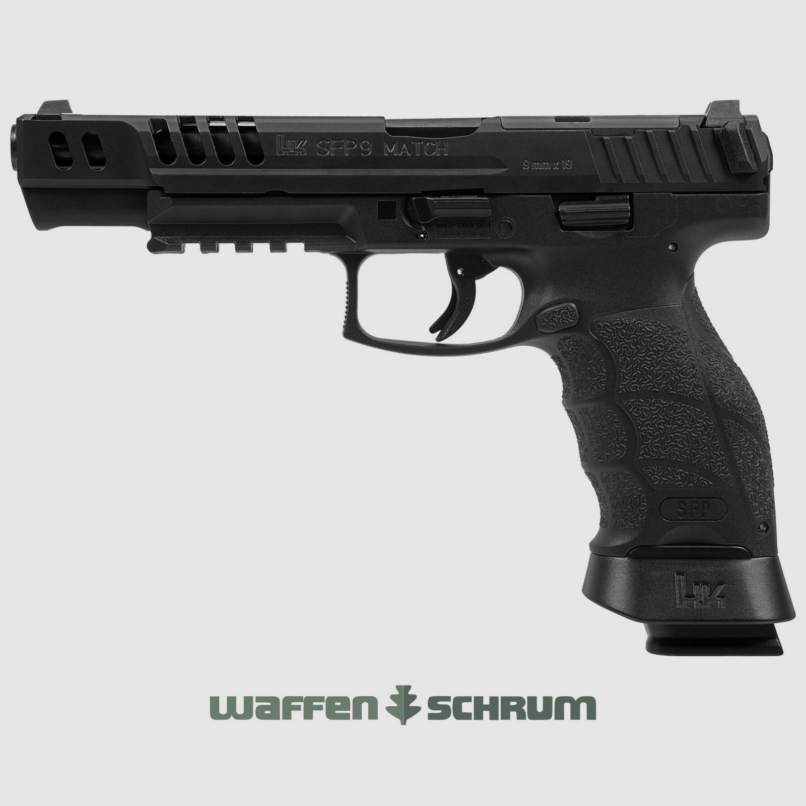 Heckler & Koch SFP9-Match Optical Ready Paddle - Magazine release
