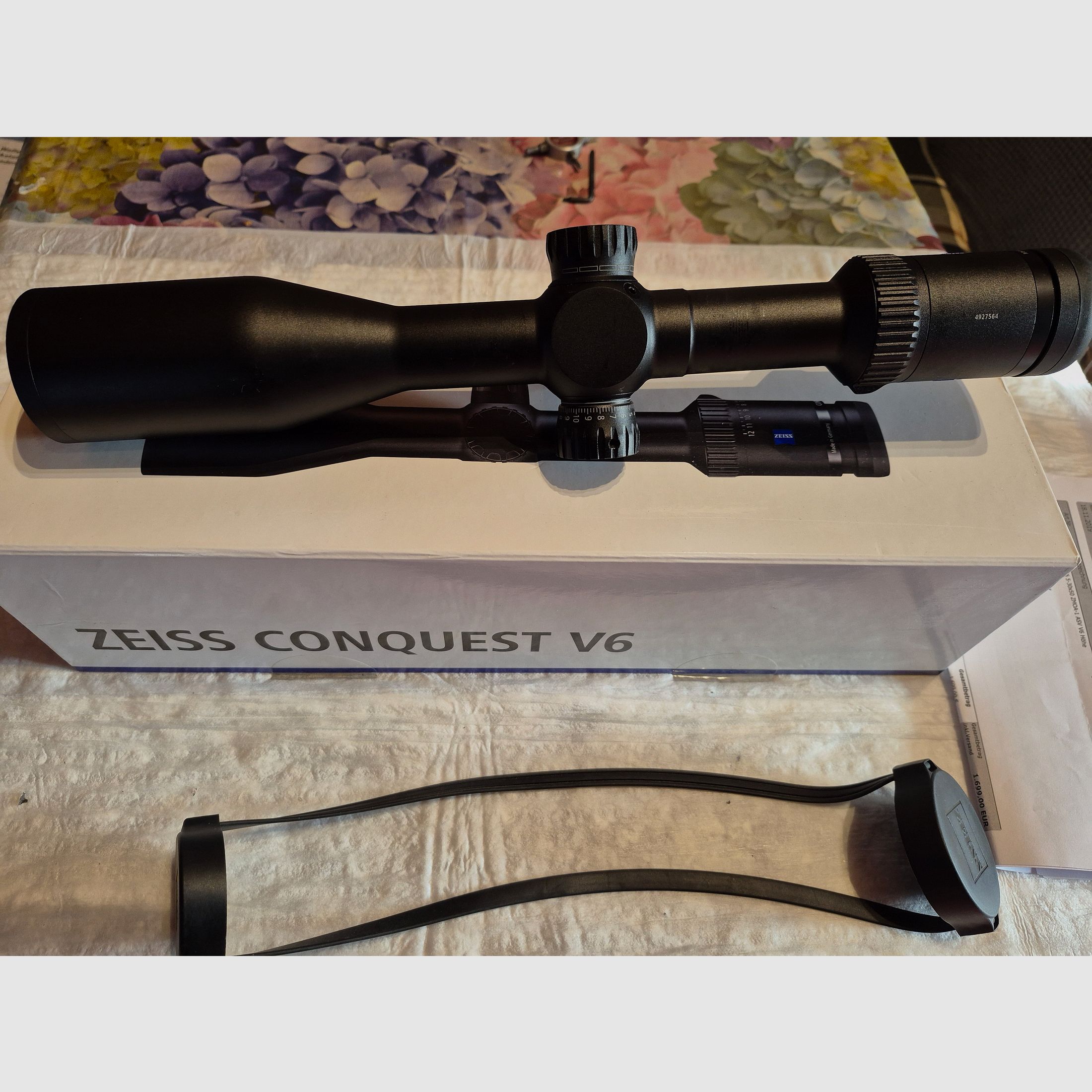 Zeiss Conquest V6  5-30 x50 ASV  Absehen 93  neuwertig