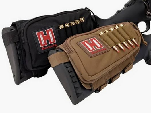 Hornady Uchwyt na naboje Torba na kolbę CHEEK PIECE Czarny, Praworęczny