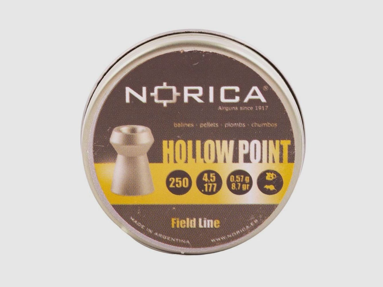 Norica Diabolo Hollow Point 4.5 mm / 0.57 g / 250 pcs