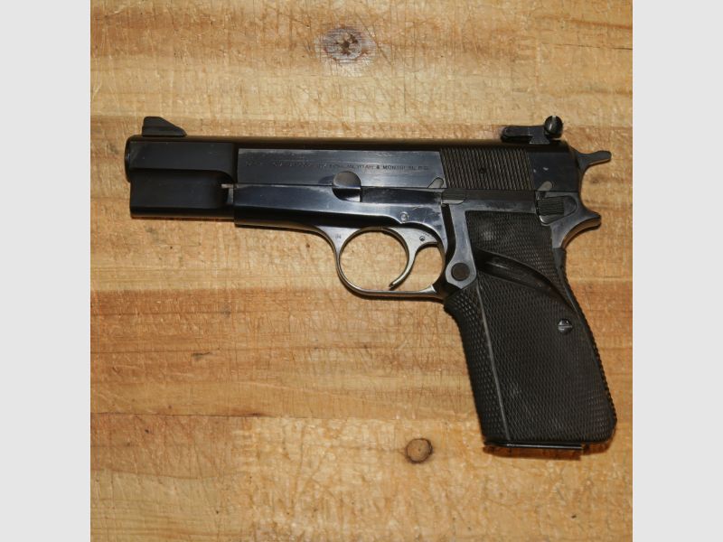 original FN BROWNING BELGIAN HI POWER HP Kal. 9mm PISTOLE "SIGNATURE MODEL" high-power colt sig