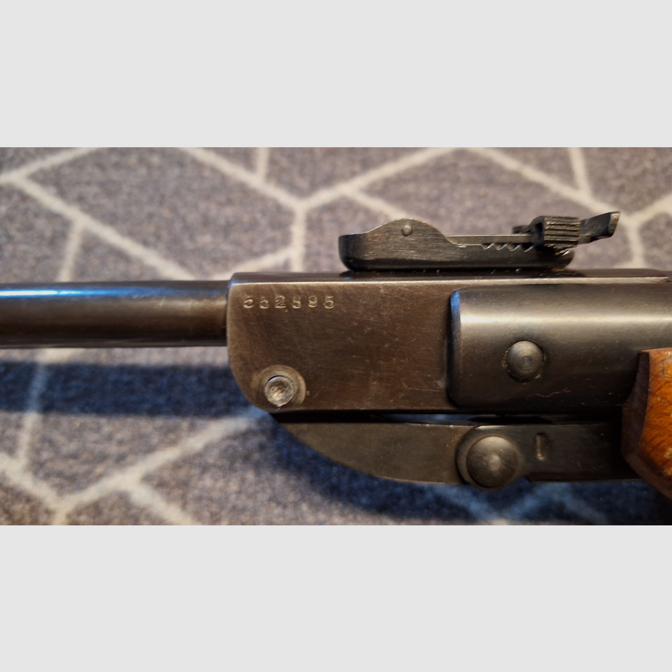 Rifle de aire modelo 303 Haenel Suhl 49cm cañón