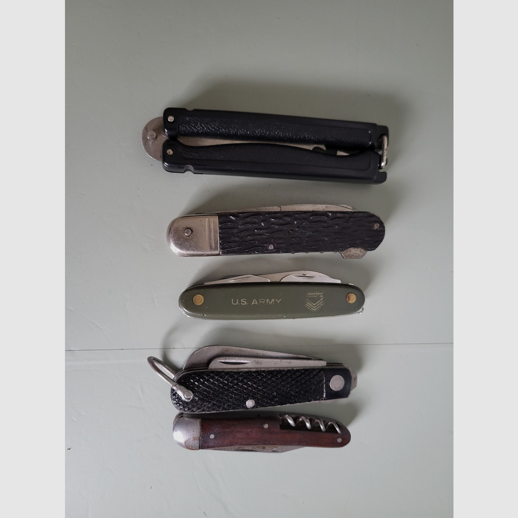 Militar - Soldados - Kriegsmarine cuchillo de bolsillo - cuchillo plegable - 2ª GM - Alemania - EE. UU. - Inglaterra - años 1943