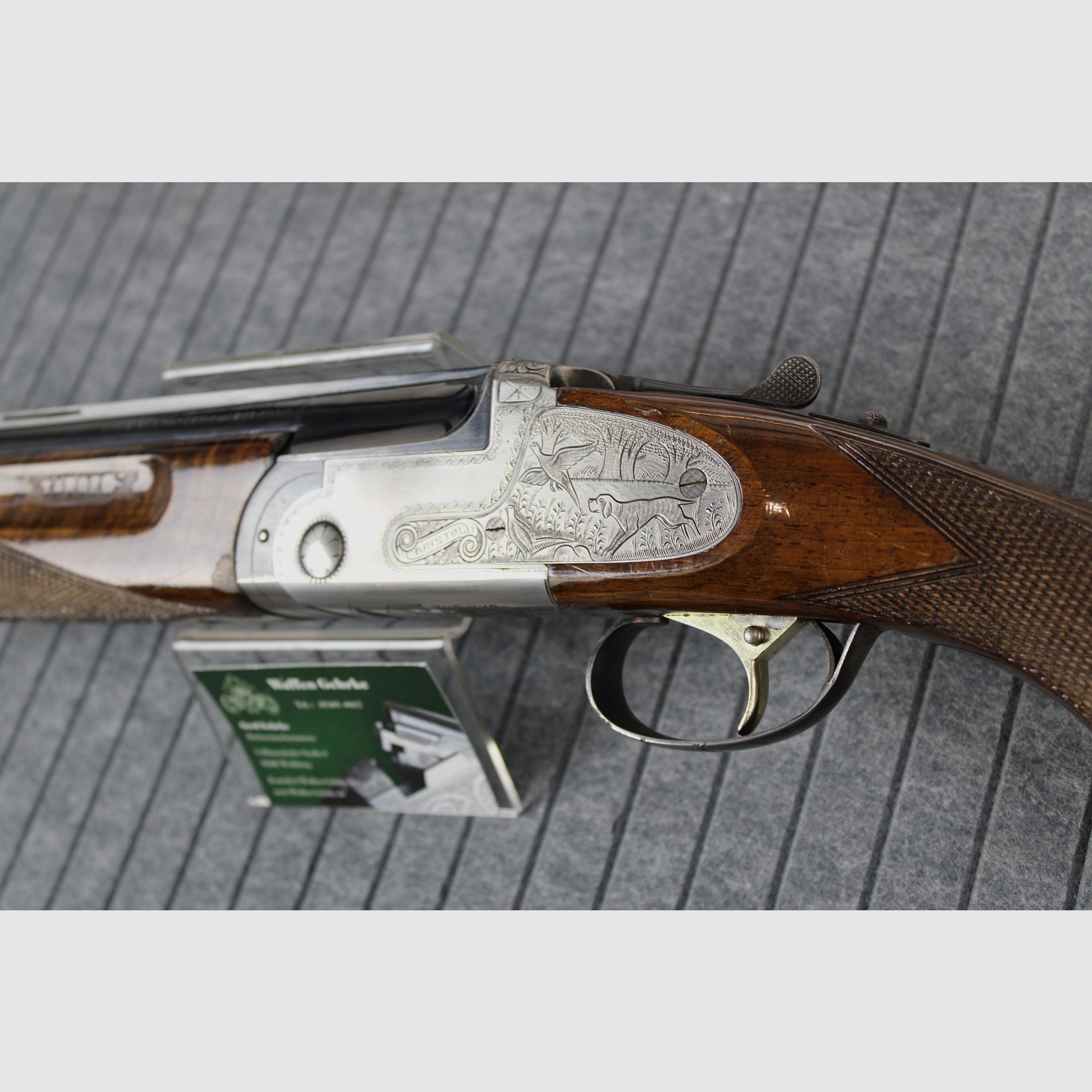 American Arms Bristol double-barreled shotgun 12/76