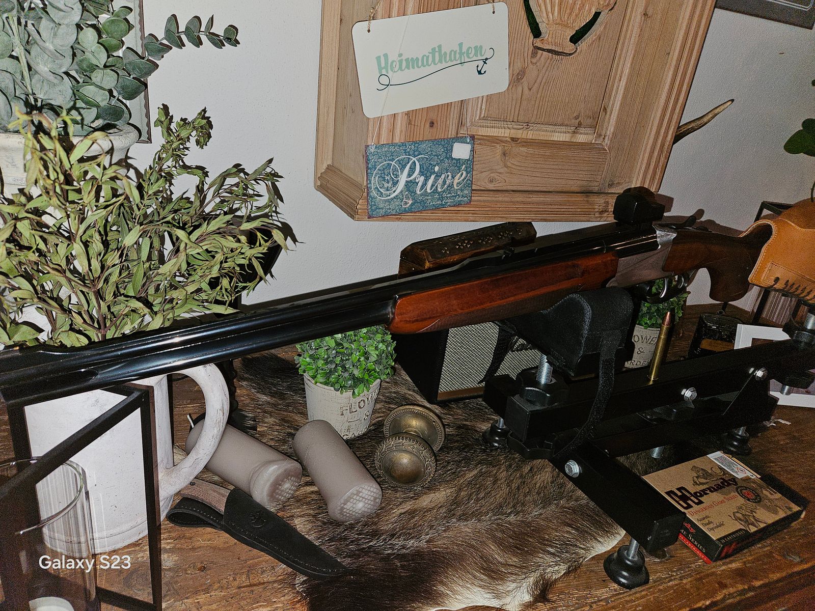 Bernardelli 9,3x74R  / Dampfhammer incl. Munition 3,5 Packungen !