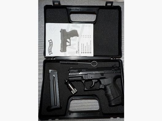 Walther P22 (P 22 Classic) Schreckschuss Pistole 9mm P.A.K. schwarz (PTB 778)
