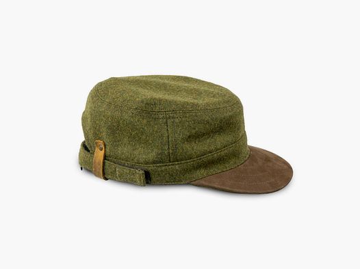 Loden Field Cap "Schirmling", Mosgroen