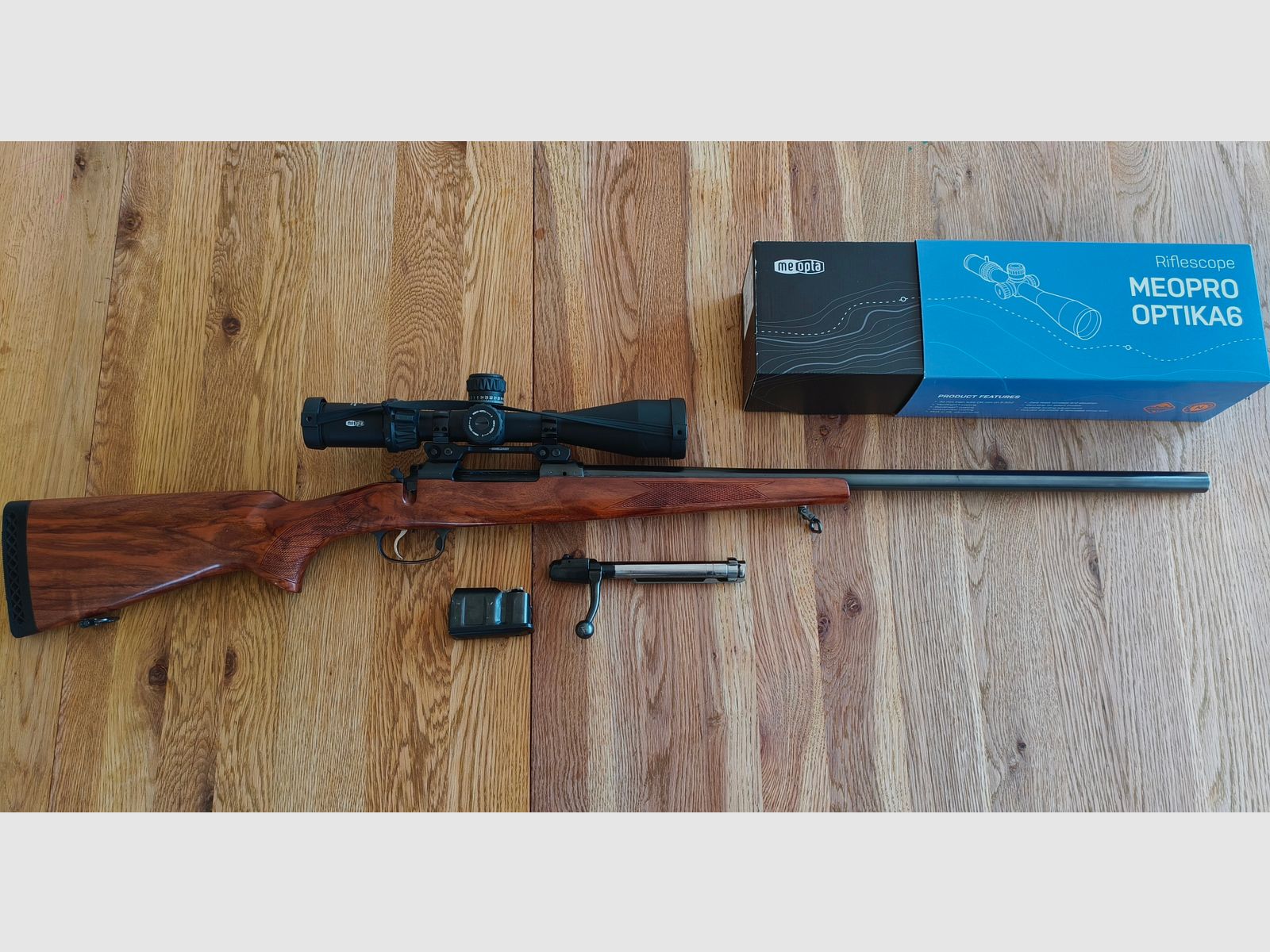 CZ 550 .308 WIN Matchlauf + MEOPRO OPTIKA6 + INNOMOUNT Montage