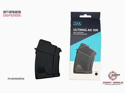 FAB Defense Ultimag AK 47 chargeur 7.62x39, 10 coups (polymer)