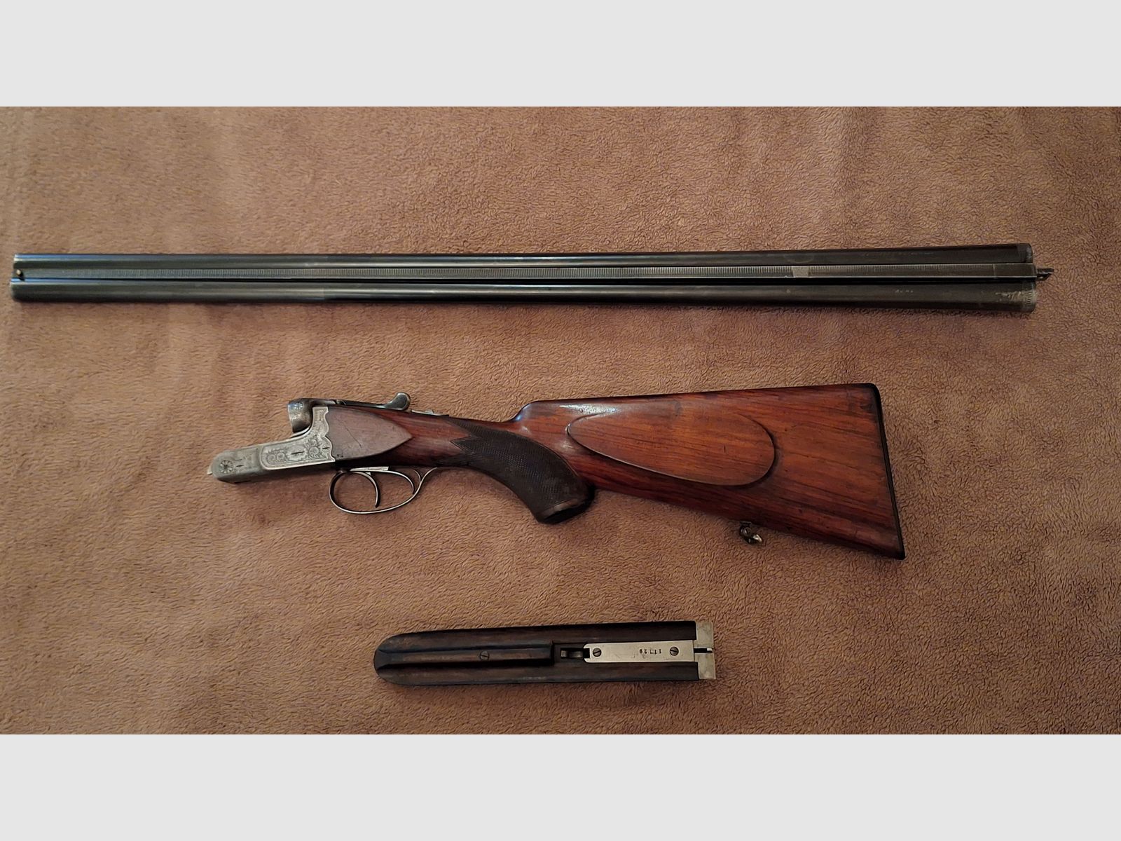 Alte Suhler Doppelflinte Sempert & Krieghoff, Kaliber 16 Rarität Selten 100 Jahre