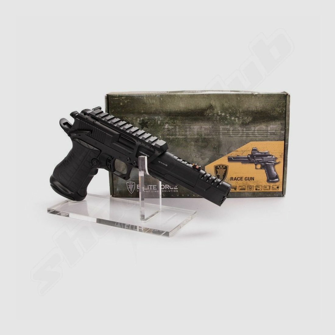 Umarex	 Elite Force Race Gun Softair Pistole Co2 GBB 6 mm 2 Joule