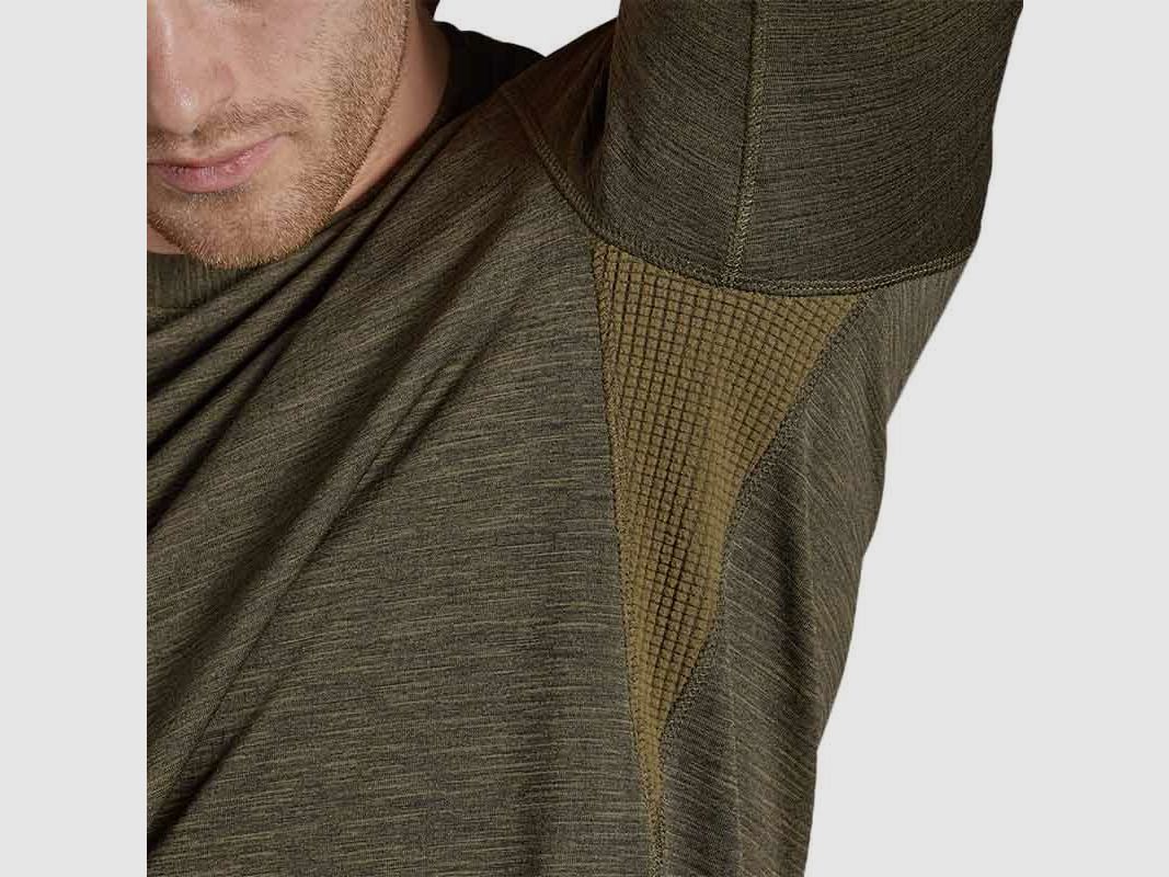 Seeland Herren Langarmshirt Active Pine Green