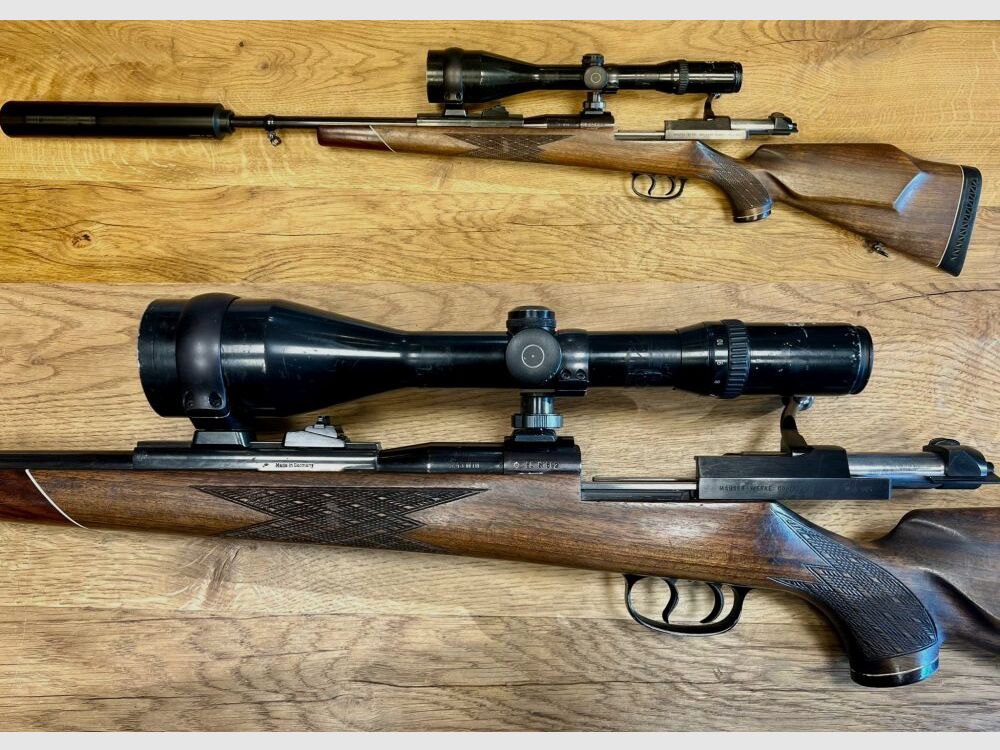 Mauser	 66S mit Schmidt&Bender und Schalldämpfer