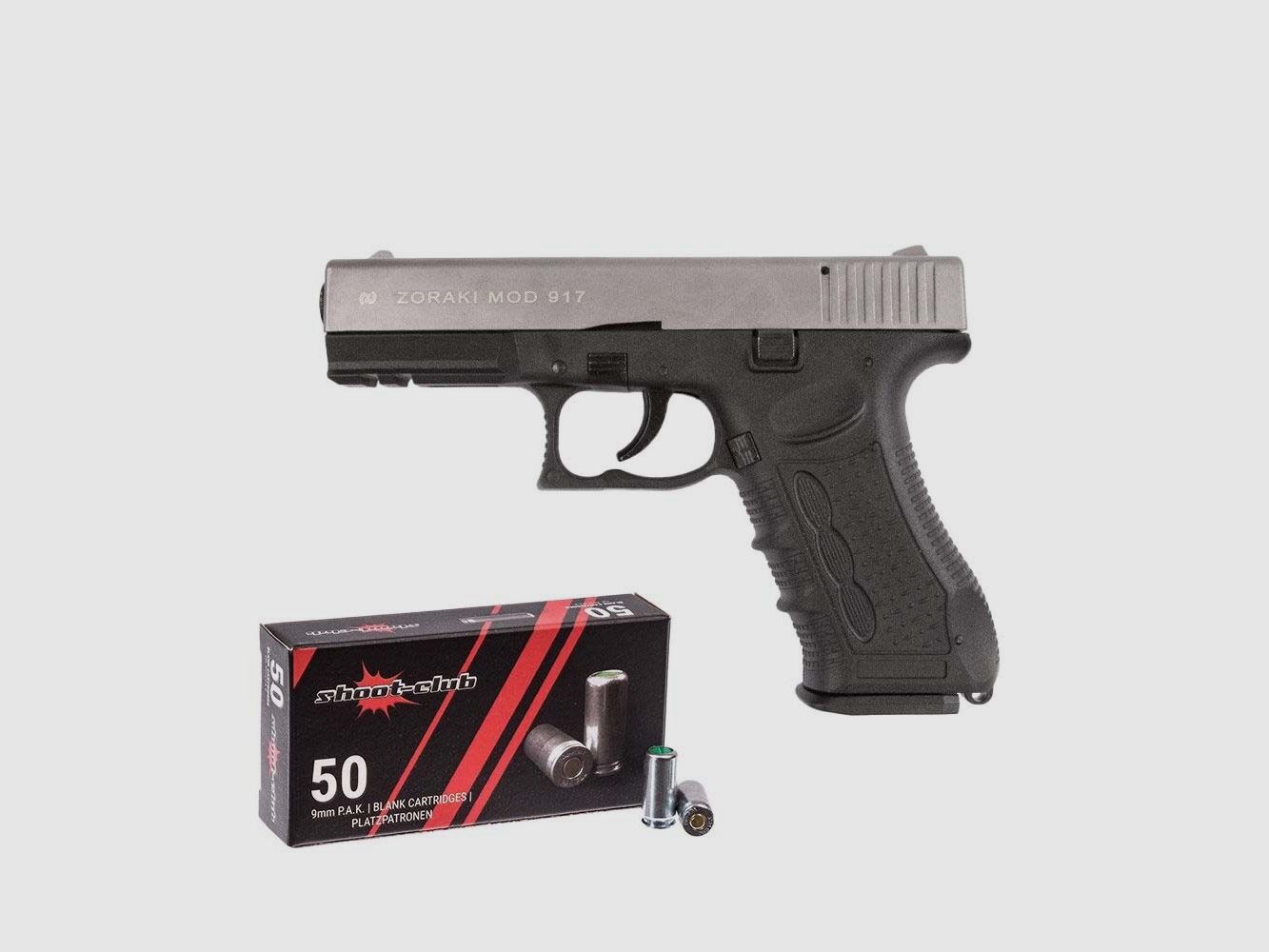 Zoraki 917 Titan Schreckschusspistole inkl. 50 Schuss