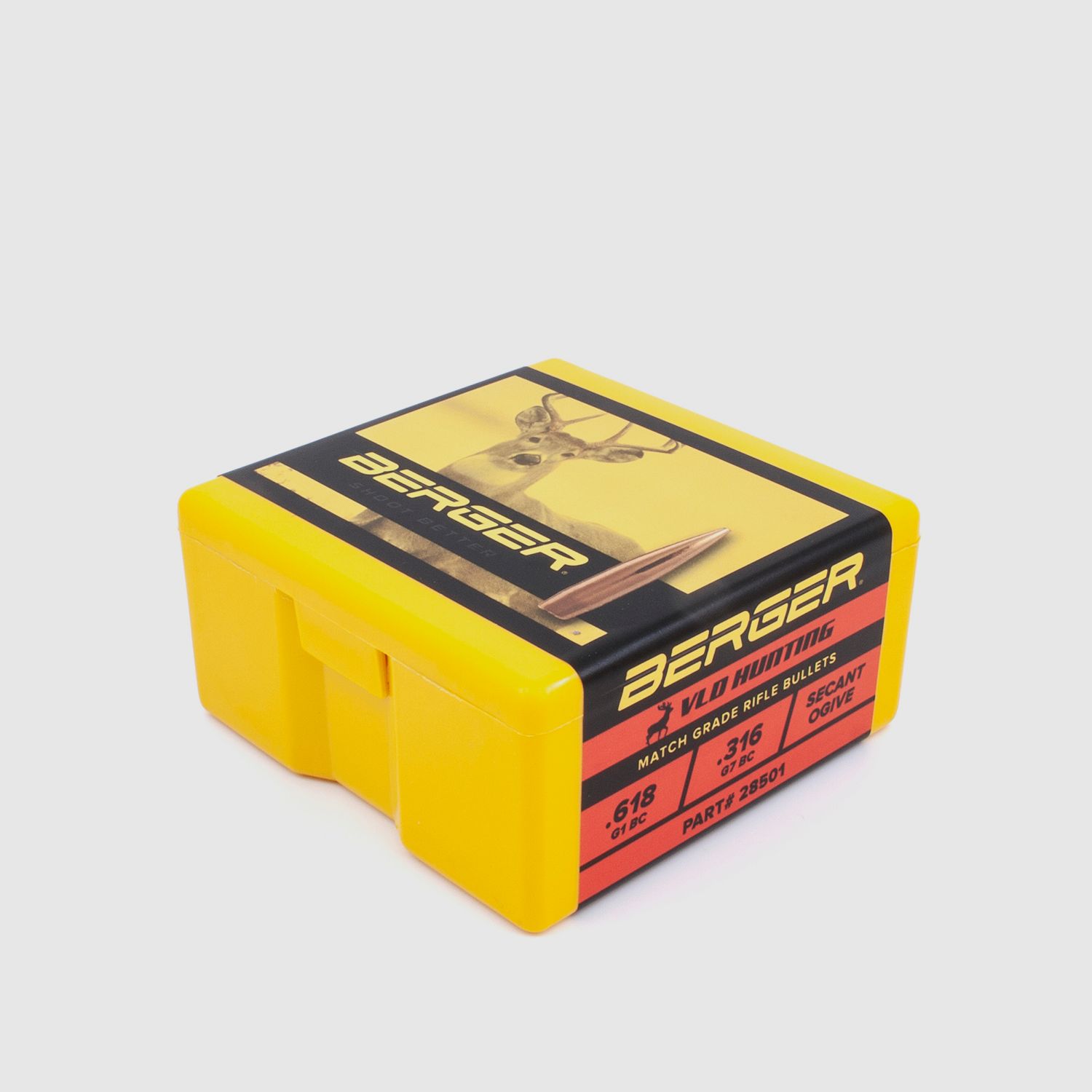 Berger Geschoss 7mm/.284 VLD Hunting 168GR 100 Stück