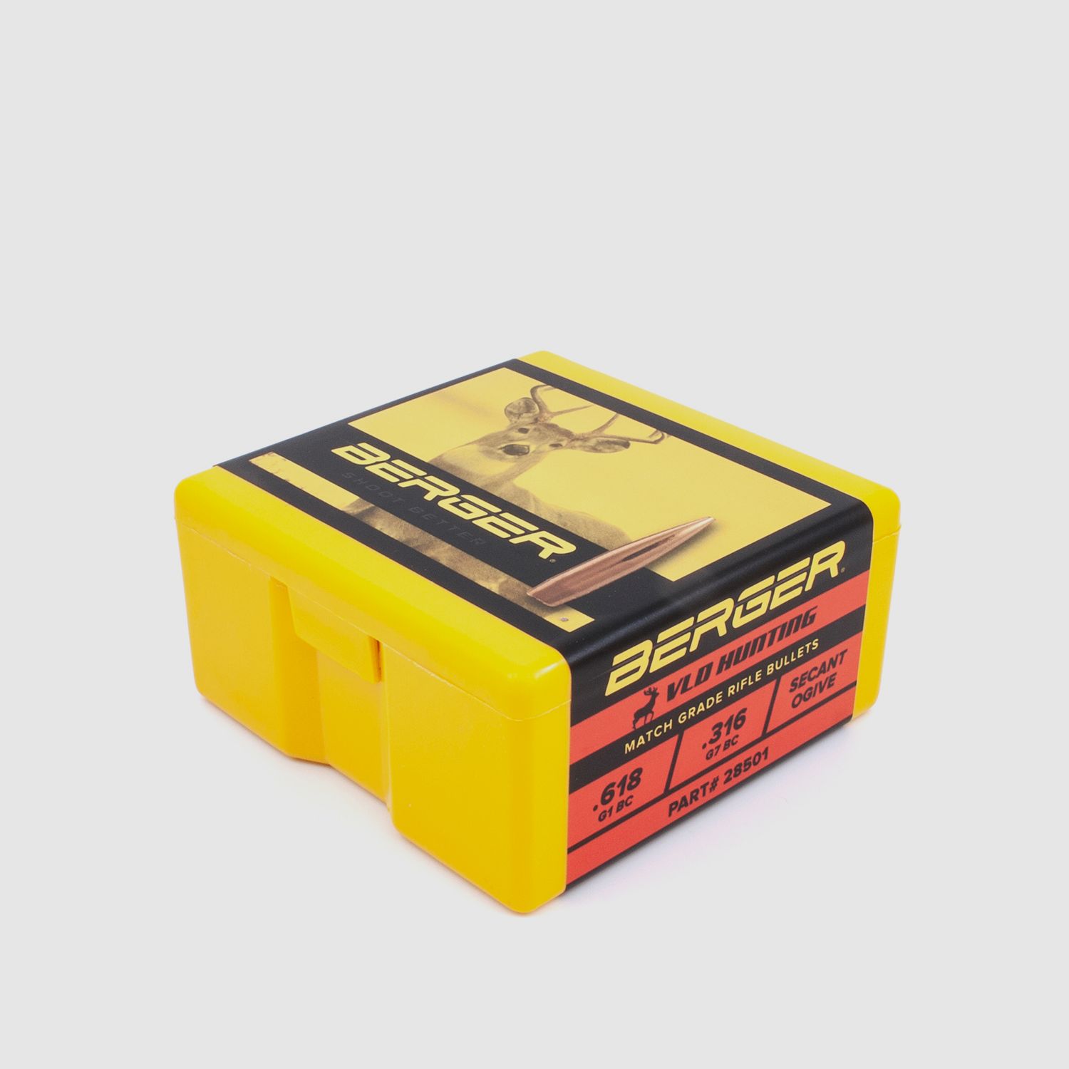 Berger Geschoss 7mm/.284 VLD Hunting 168GR 100 Stück