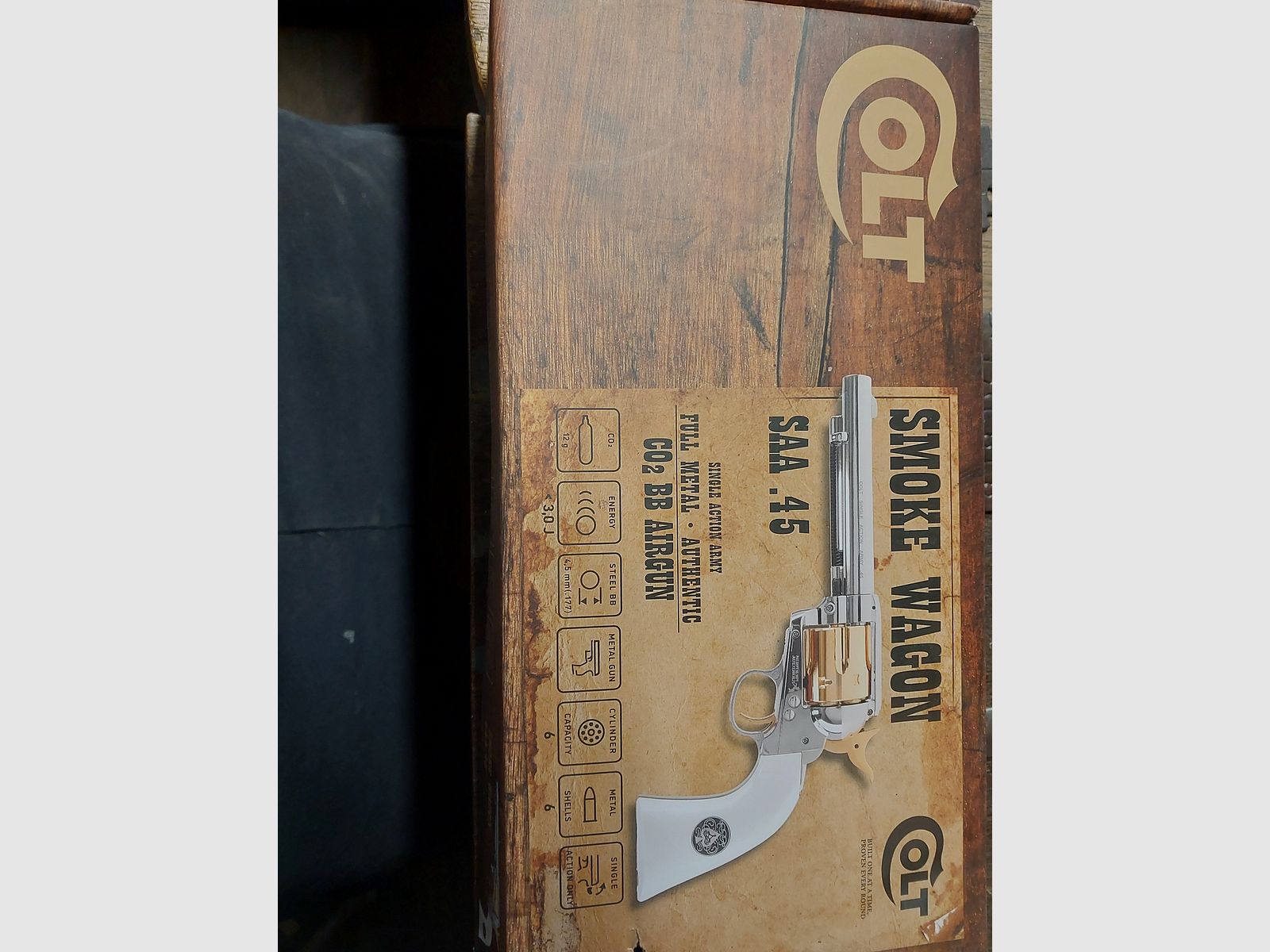 Colt smoke wagon saa.45