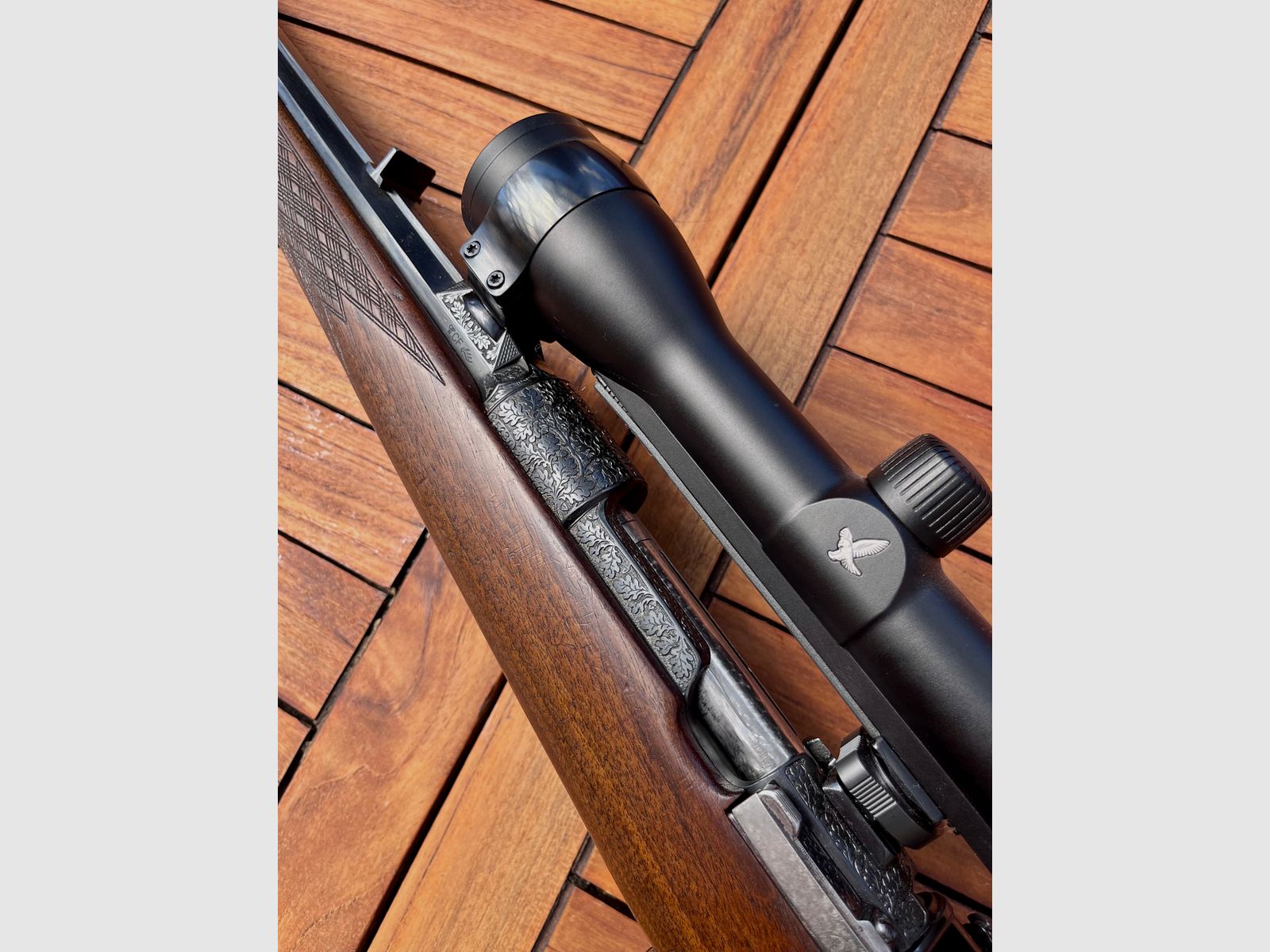 Full engraving Mauser 98 incl. Swarovski Z6i 1.7-10x42, immagine 2 di 5