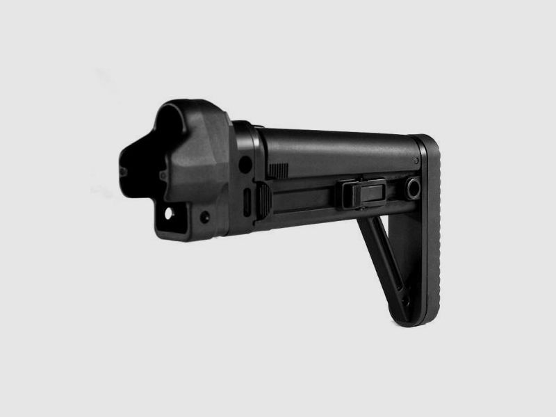 B&T MBT Schaft Längen-, Höhenverstellbar und klappbar für HK MP5, SP5, MKE T94 (Brügger&Thomet, Heckler&Koch, BT-200642, Klappschaft)