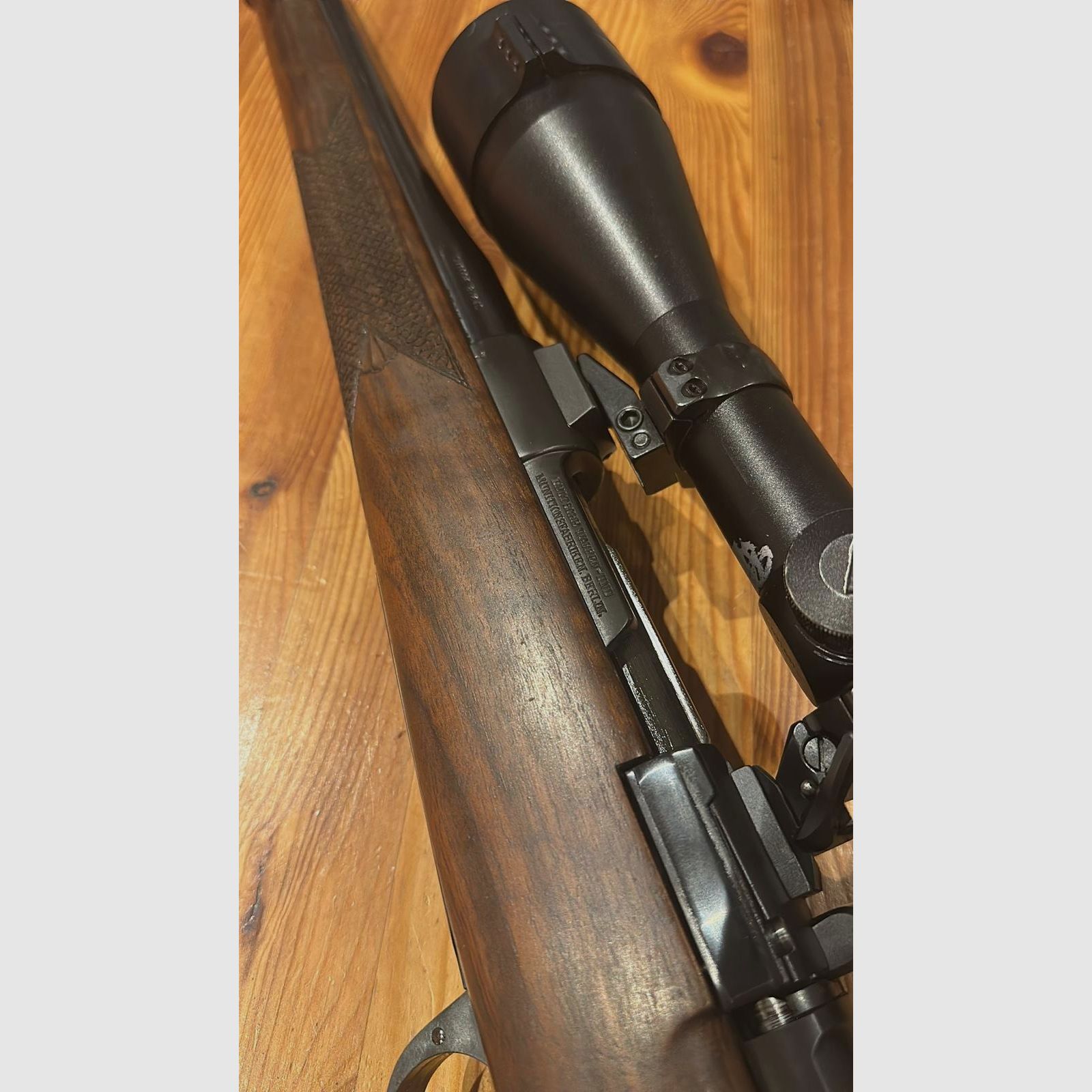 System Mauser 98 DWM 8x64S z indywidualnym powtarzalnym mechanizmem