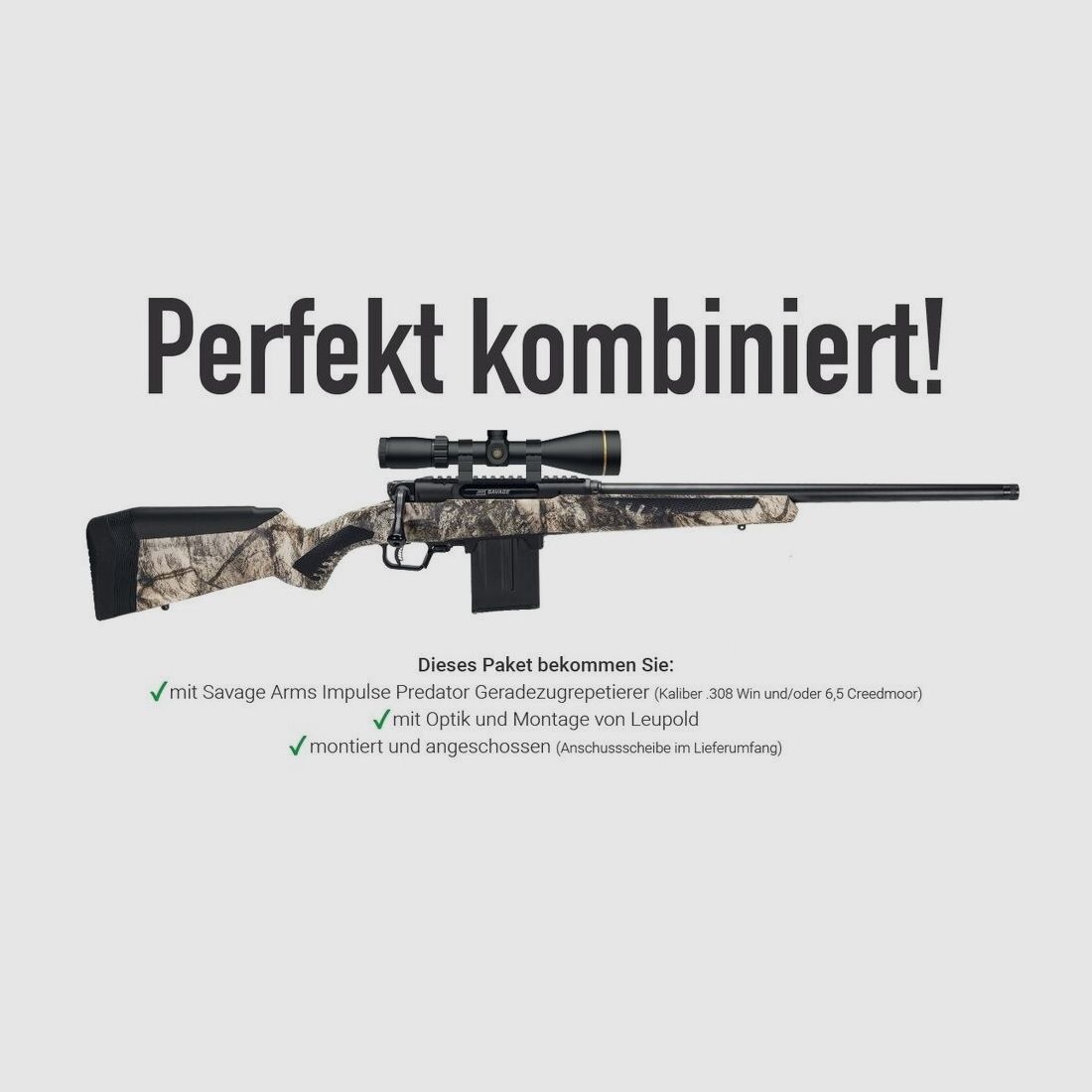 Savage Arms Mod. Impulse Predator /LEUPOLD