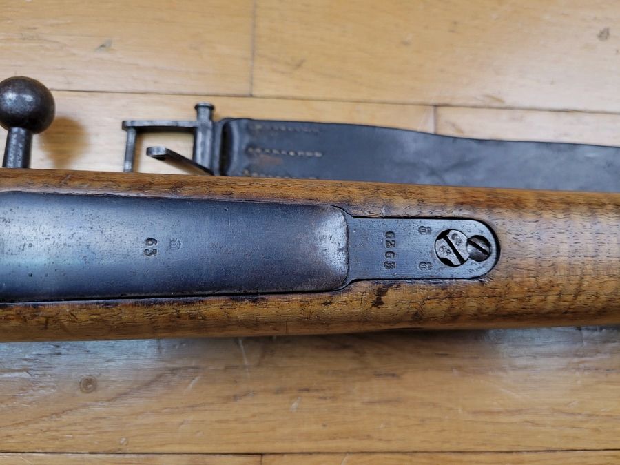 Wunderschönes Gewehr G98 – Gewehr 1898 – Arsenal Spandau 1917, von der Reichswehr 1920 überholt – Modell vor 1924 – Das fehlende Glied! – Mono-Seriennummer – Gewehrriemen – Museumszustand!, Bild 16 von 34
