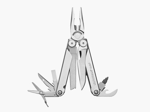 Leatherman CURL Stainless, Nylon Holster, Schwarz, M