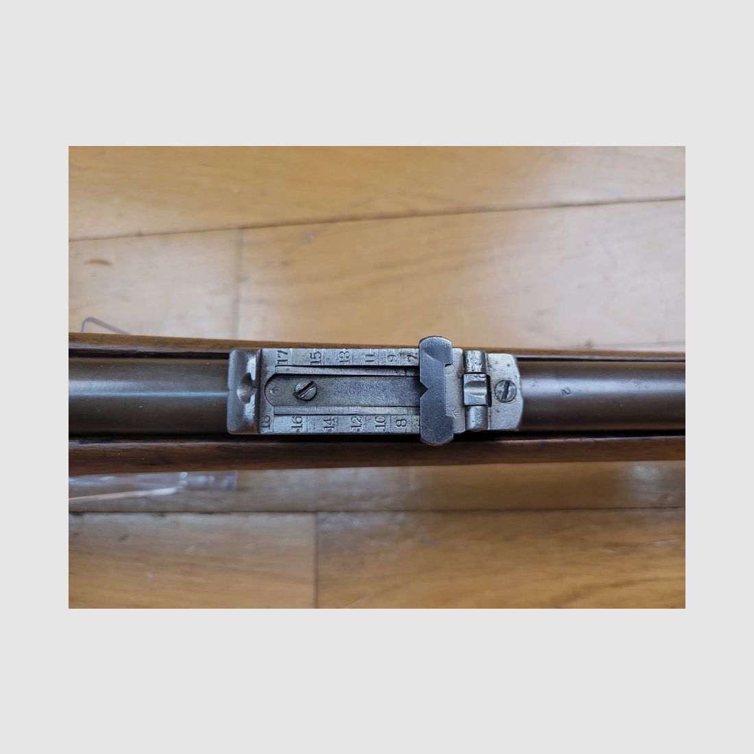 Rarissimes Lee Enfield MkI* – Kaliber .303 British – neu gebaut 1903 (einer der letzten!) – mit der Zahl von Edward VII – militärisches BSA-Gehäuse – gute Mechanik und schönes Holz – Visier 1899 – Kategorie D – globaler TBE, Bild 18 von 29