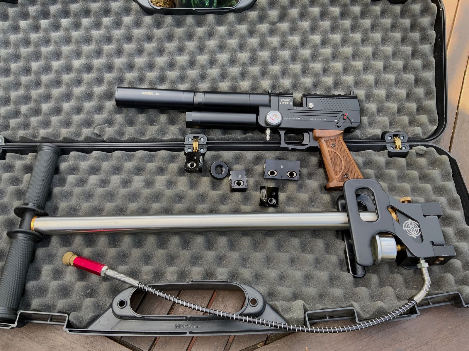 EVANIX Viper Cal 30 pistola ad aria compressa pistola ad aria PCP, immagine 1 di 6