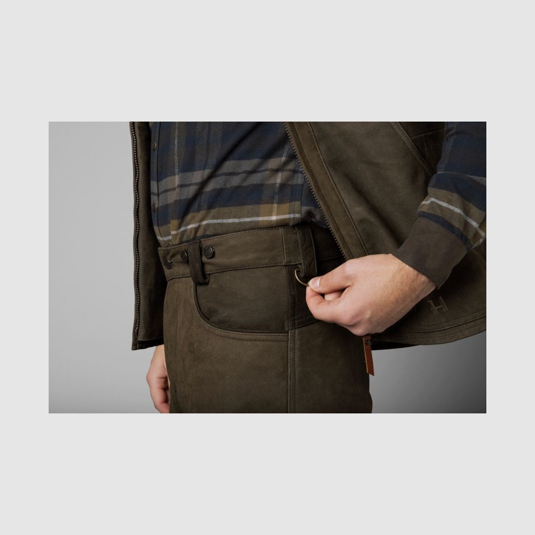 Harkila Pro Hunter Jagdhose aus Leder, Bild 6 von 8