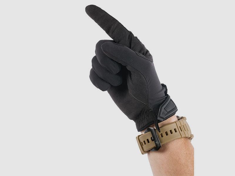 Gant SLASH PATROL pour homme, noir, image 3 sur 5