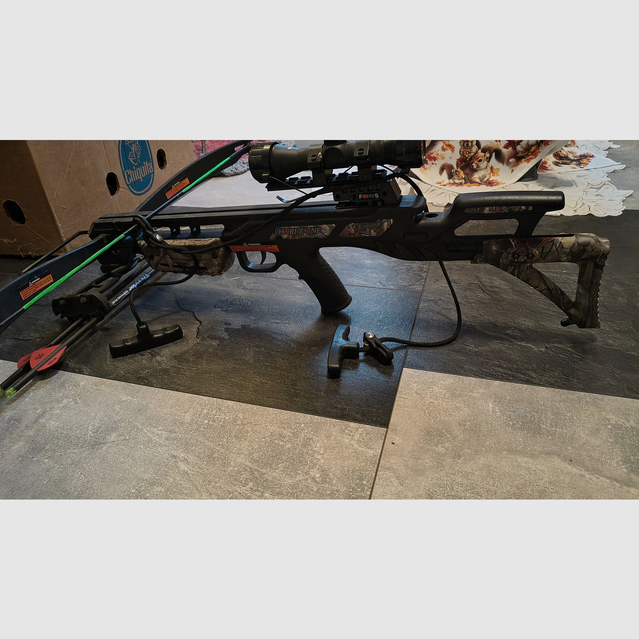 Hori-Zone Rage‑X crossbow with scope, image 2 of 2