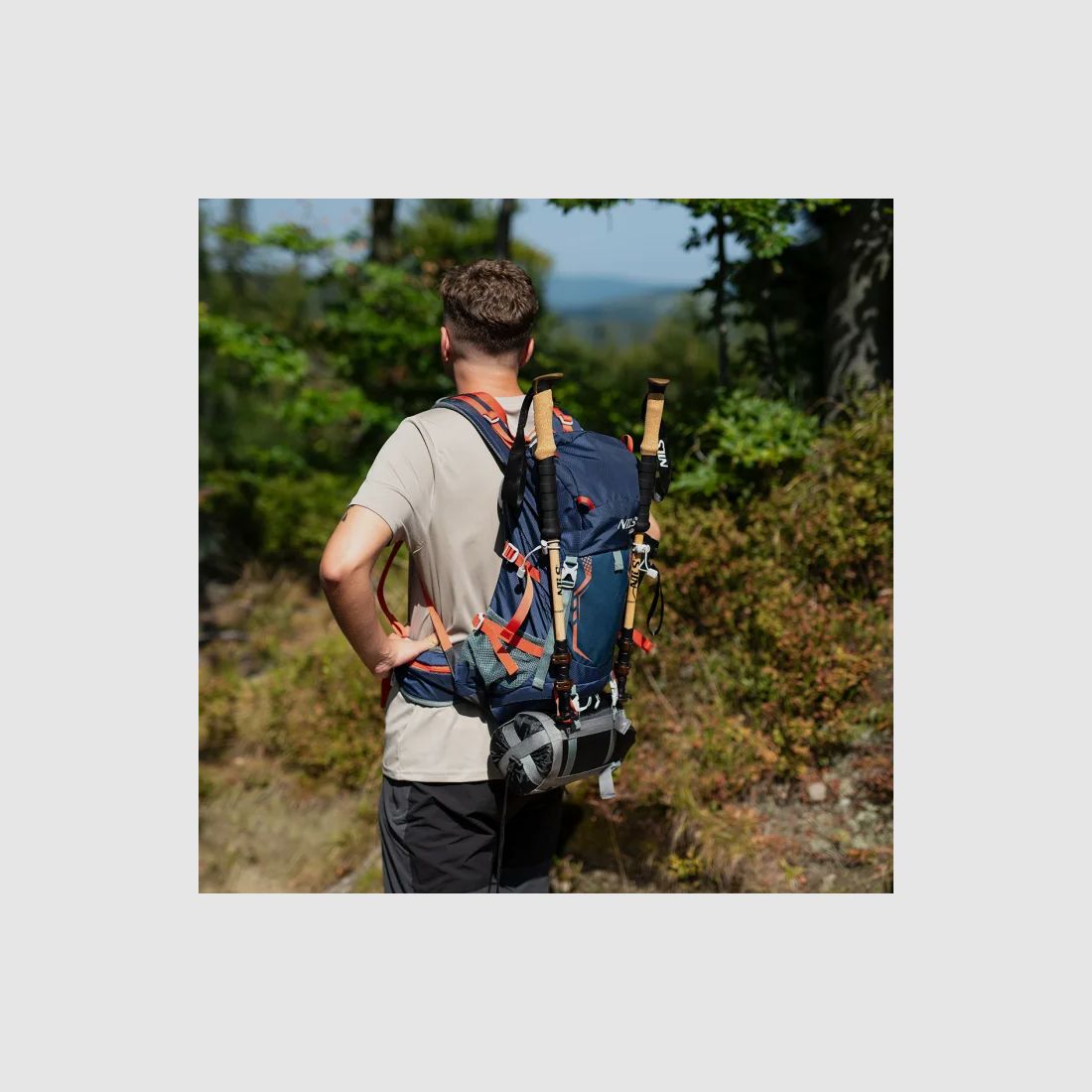 NC1993 Rucksack Northlake 30L+10L in Navy Blau